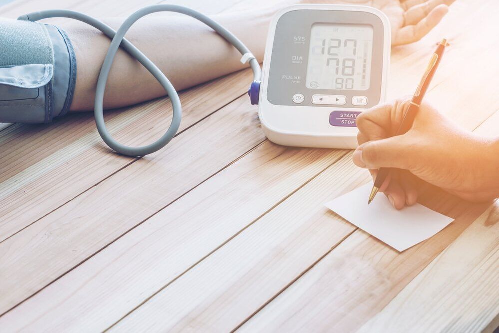 měření krevního tlaku pro hypertenzi
